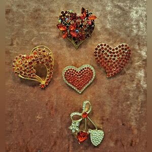 Rhinestone brooch bundle - New